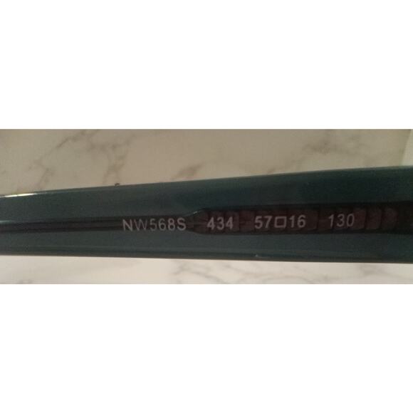 Nine West Dark Teal/Tortoise Womens Sunglasses with Gradient Lens - NEW - Picture 5 of 7